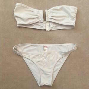 ERES White Bandeau Bikini